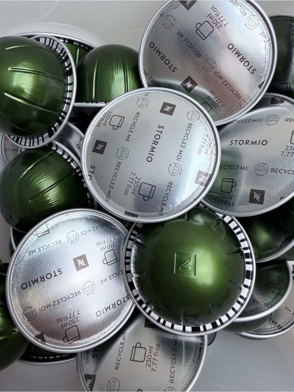 Nespresso Stormio Vertuo Loose Pods 30 Count Coffee Capsules 7.77 fl oz